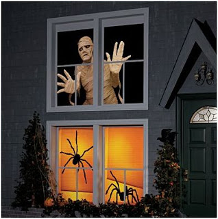 decorar las ventanas en halloween