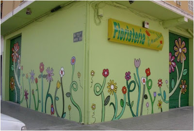 murales tematicos para decorar tienda
