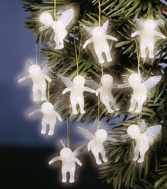 angelitos para adornar el arbol de navidad