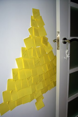 como hacer un arbol de navidad con papel