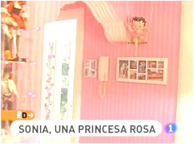 decoracion rosa de la casa de una chica