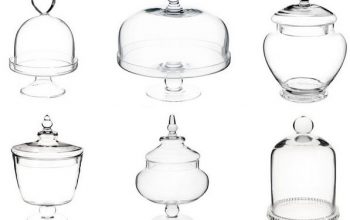 Tres ideas para decorar con campanas de cristal.