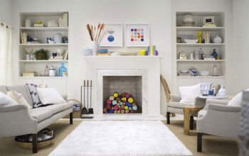 Decorar la chimenea si no la usas.