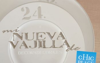 Mi nueva vajilla la he pedido en ChicPlace.com.