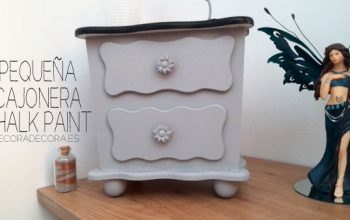 Decorar una cajonera con chalk paint.