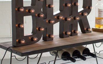 Un BAR para decorar un mueble bar.