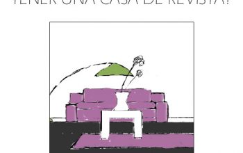 Seis cosas para una decoración de revista.