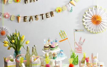 Decorar una fiesta de Pascua.