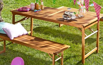 Seis conjuntos para comer al exterior de Leroy Merlin.