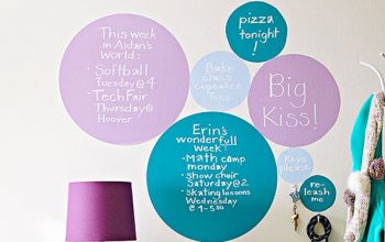 Puntos pizarra para decorar y recordar.