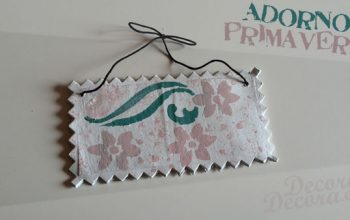 Un adorno para decorar en primavera.