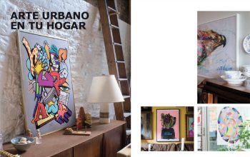 Láminas de IKEA de arte urbano.