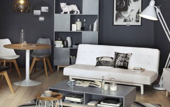 Un salón comedor en un orden inesperado.