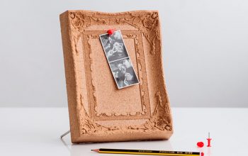 Marco de fotos de corcho para una decoración diferente