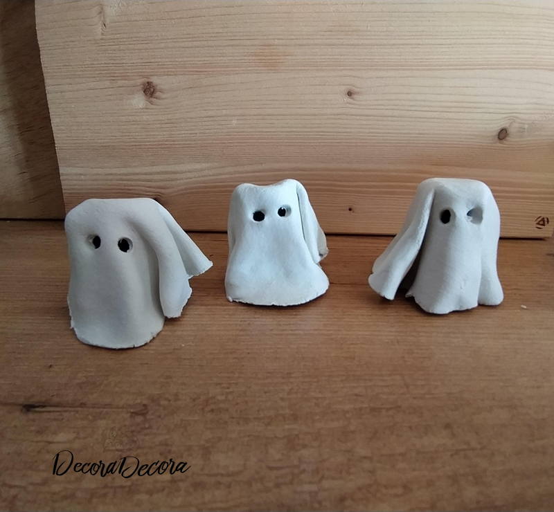 Adornos fantasma para decorar en Halloween